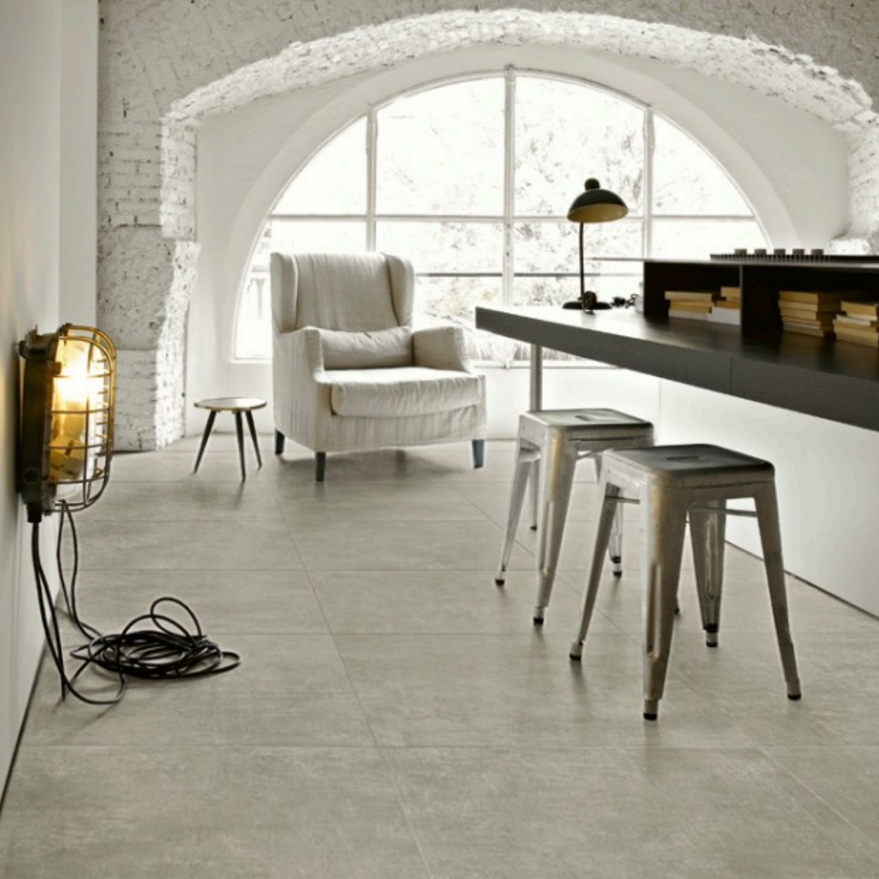 Unicom Starker Icon Taupe Back Vloertegel 80x80cm